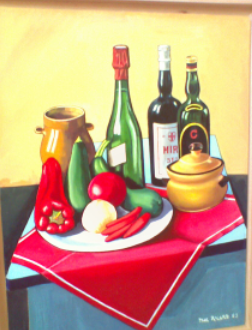 naturemortelegumesbouteilles