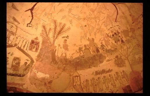 vendange JLD Egypte Oasis de Khârga Bagawât Nécropole Chrétienne 11