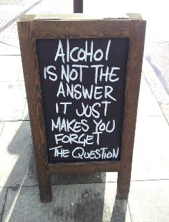 alcoholistheanswer