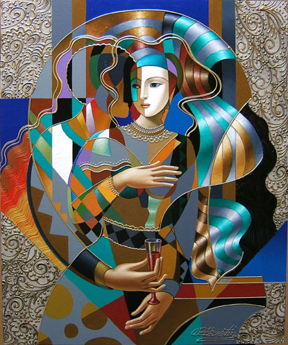 contemplation d'oleg zhivetino