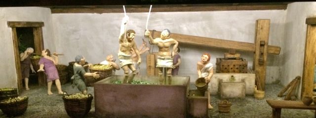 fouloir romain (maquette)