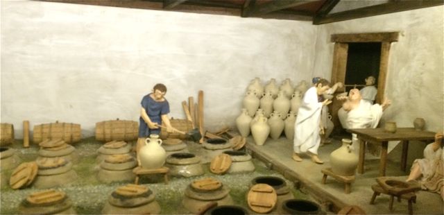 cave à l'époque romaine