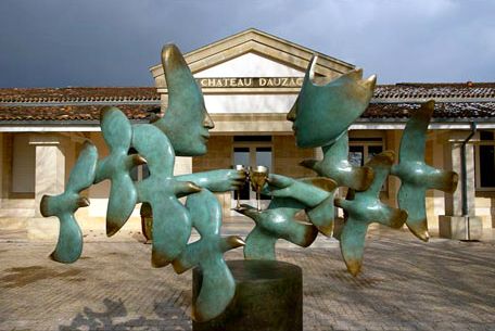 la dégustation à Dauzac