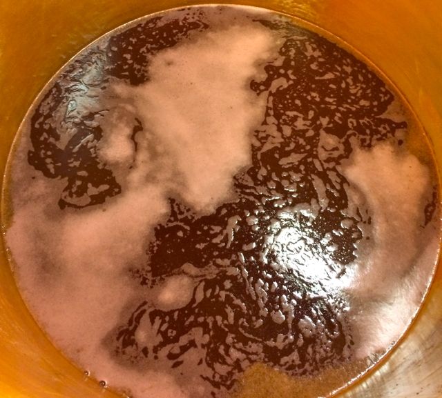 début de fermentation