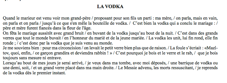 la vodka