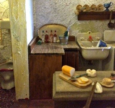 intérieur de la maison naine