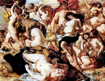 AugusteLeveque-Bacchanale